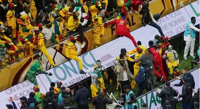 توقيف 19 مشجعا سنغاليا وجزائريا على خلفية أعمال شغب نهائي كأس أمم إفريقيا بالرباط
