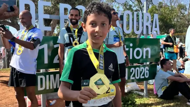 سعد أيت داغور.. موهبة صاعدة تكتب أولى فصول التألق في سباقات الجري